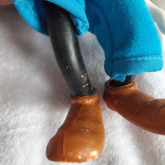 RARE - Vintage Walt Disney Goofy Doll Plush Figure Model Toy 70s 80s Rubber - Picture 9 of 10